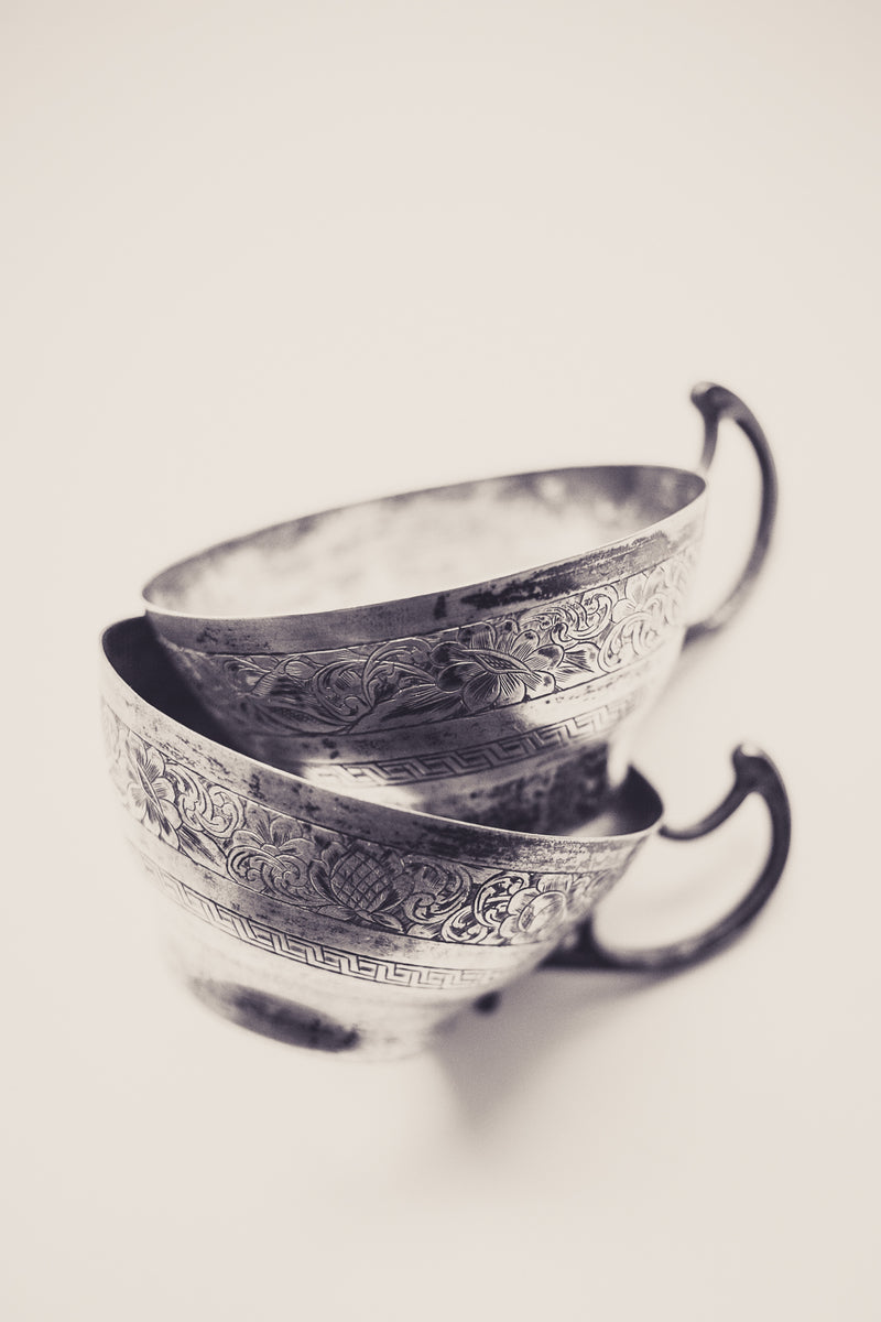 Tea cups Scattered series 1/5
