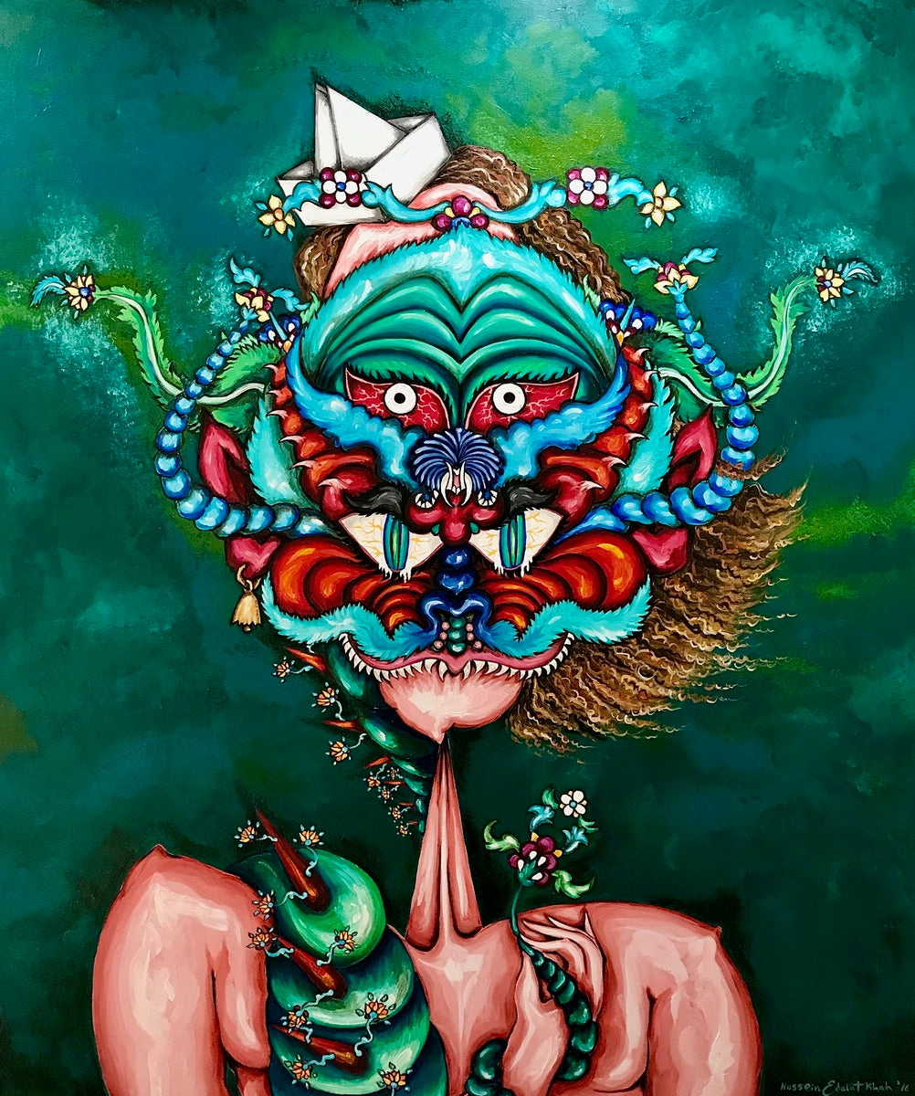 Turquoise Mask