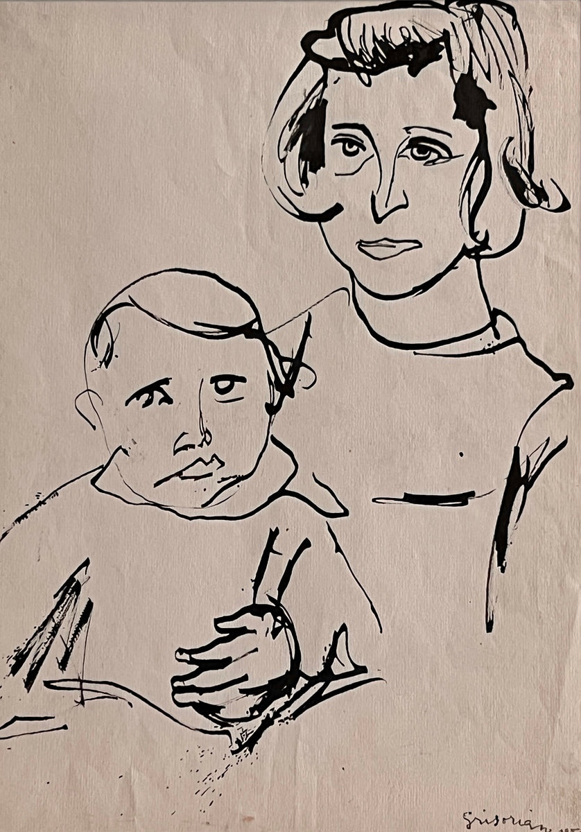 Mother and boy